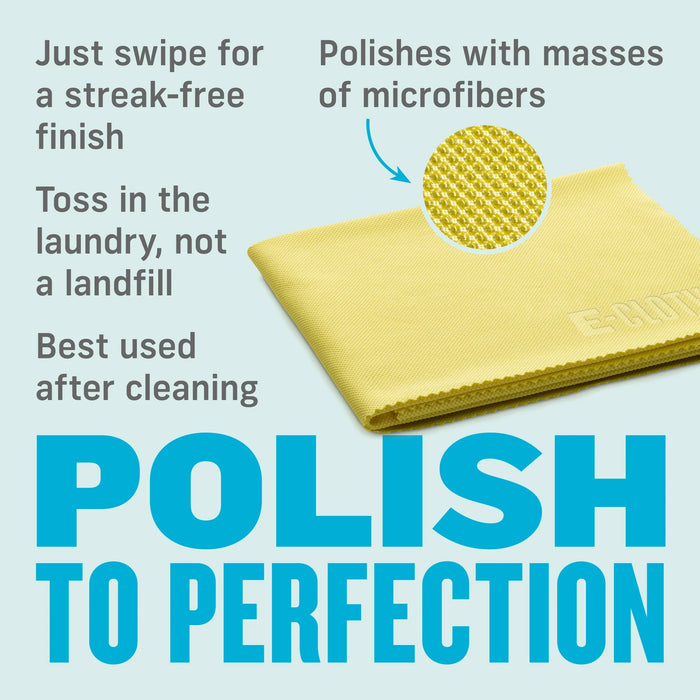 Glass & Polishing Cloth Yellow