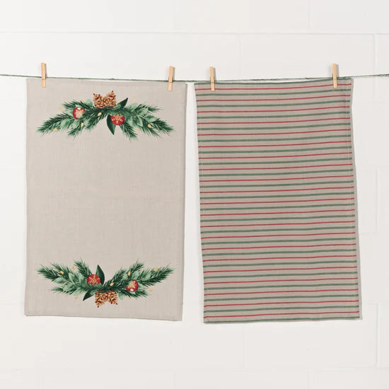 Deck The Hall Towel Set/2