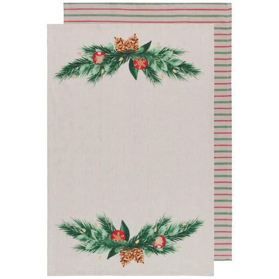 Deck The Hall Towel Set/2