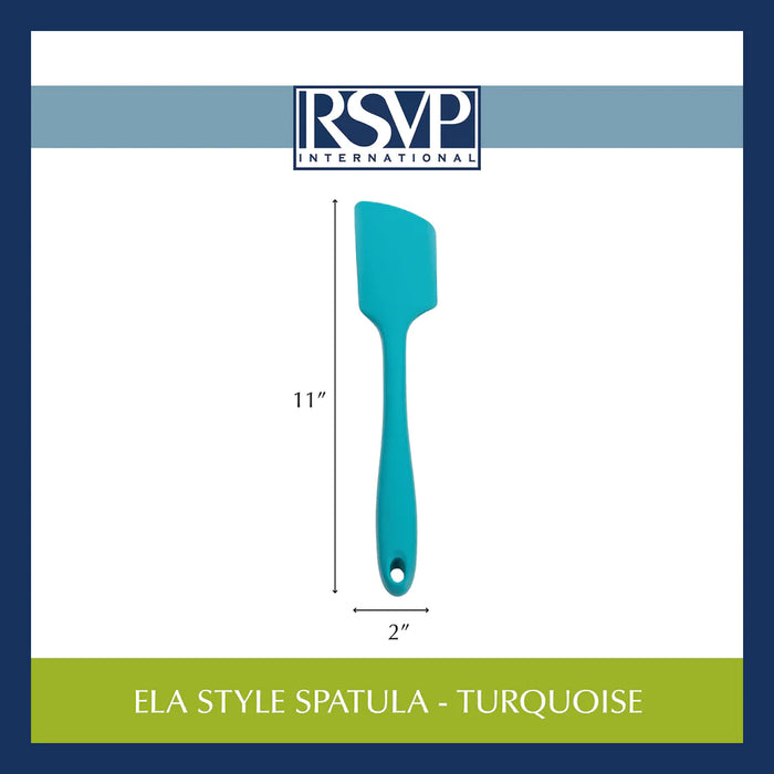 Turquoise Silicone Spatula