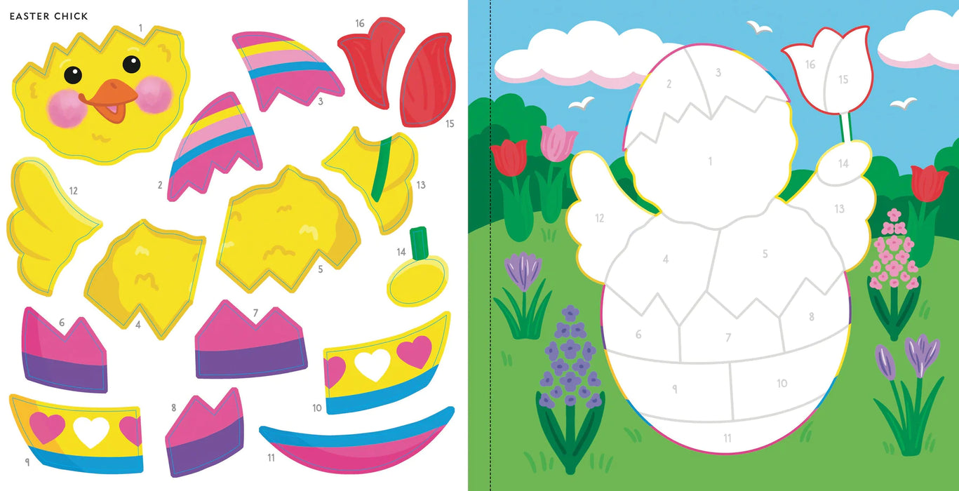 Color By Sticker Easter