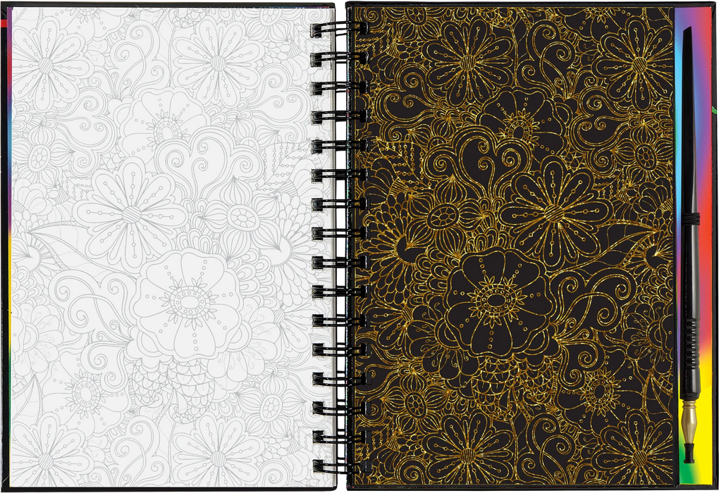 Scratch & Sketch Extreme Flowers