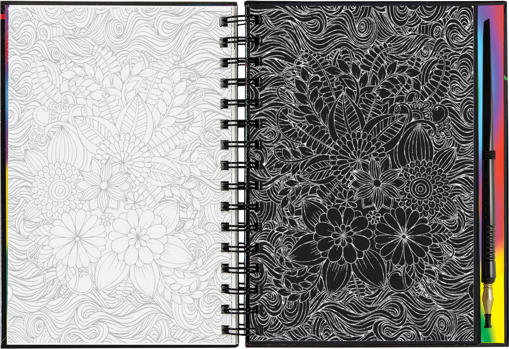 Scratch & Sketch Extreme Flowers