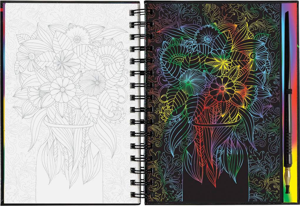 Scratch & Sketch Extreme Flowers