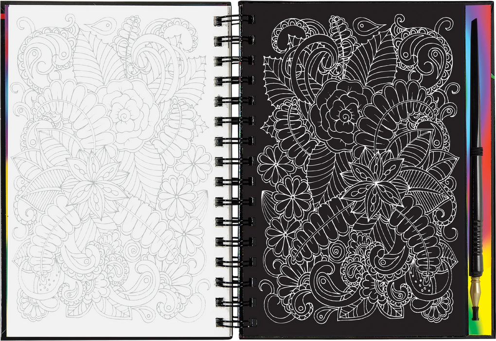 Scratch & Sketch Extreme Flowers