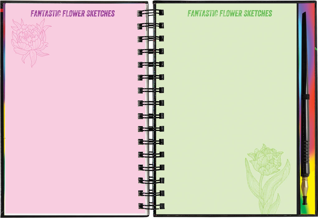 Scratch & Sketch Extreme Flowers