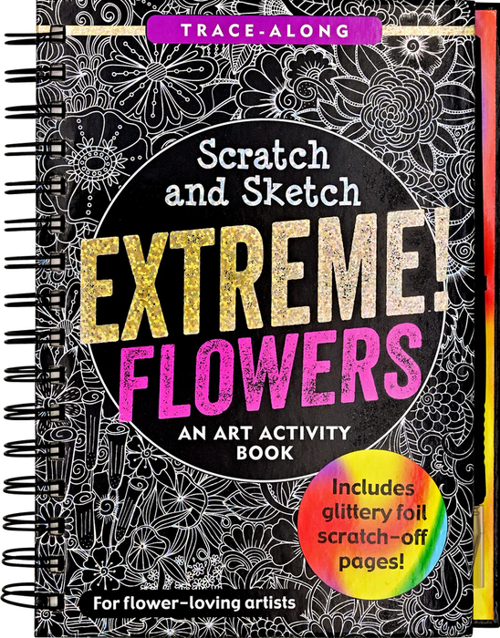 Scratch & Sketch Extreme Flowers