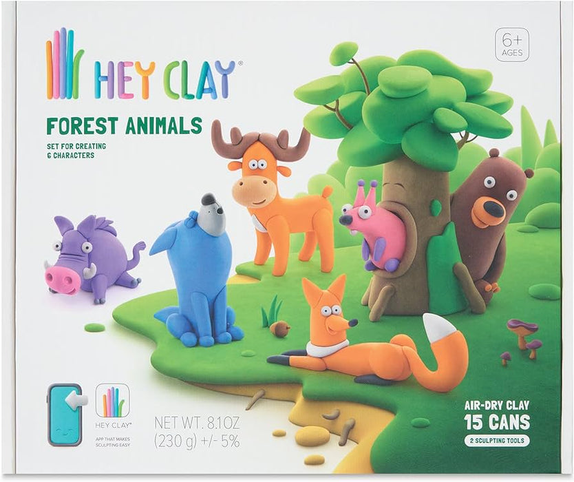 Forest Animals Hey Clay