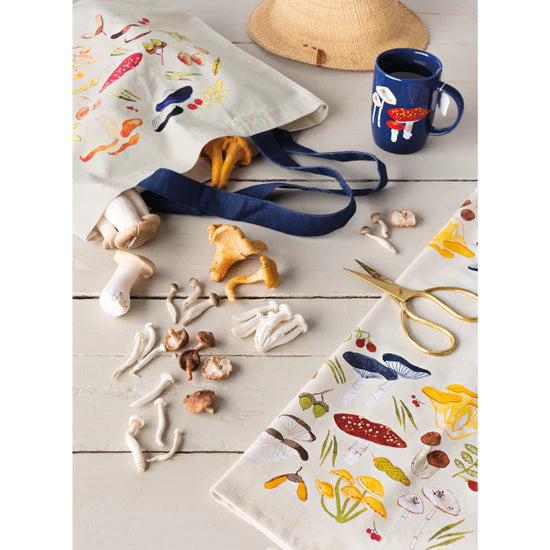 Field of Mushrooms Towel