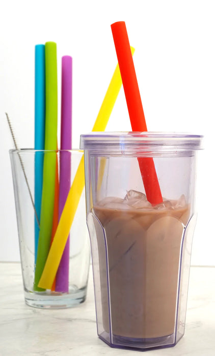 Silicone Smoothie Straws