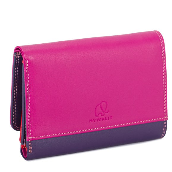 Trifold Purse Wallet Sangria