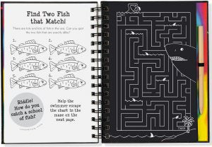 Scratch & Sketch Games and Puzzles