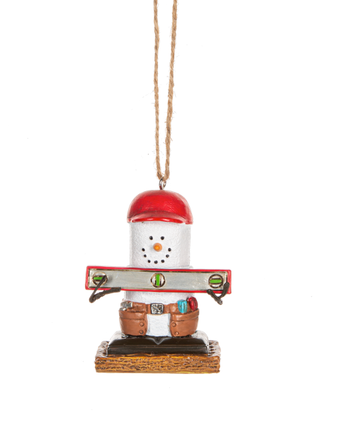 Smores Contractor Ornament