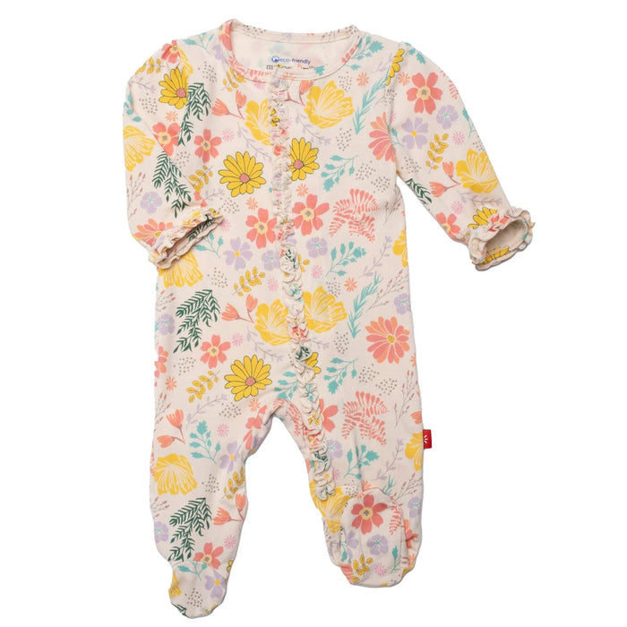Primrose Cottage Ruffle Footie 3-6mos