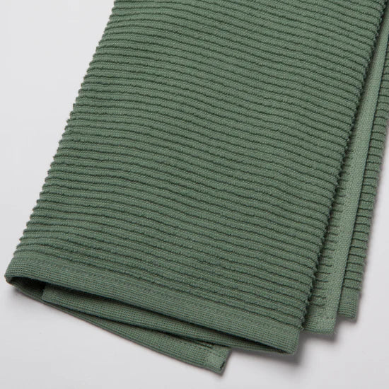 Ripple Dish Towel Elm Green