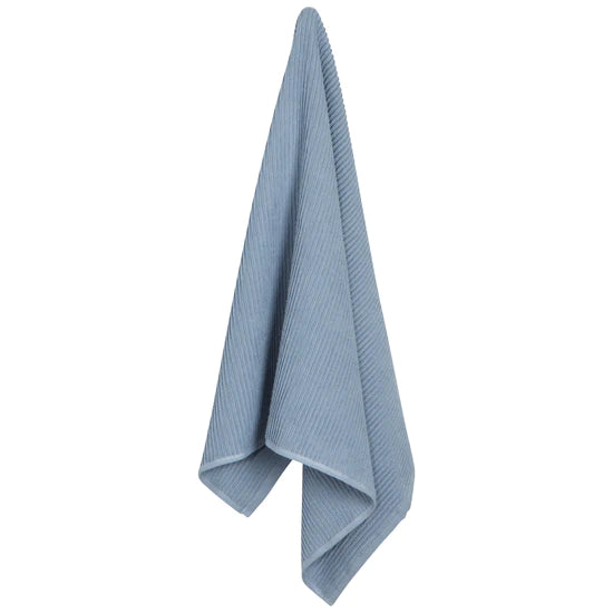 Ripple Slate Blue Towel