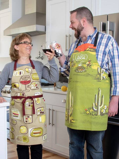 Cooking Makes Me So Thirsty Apron
