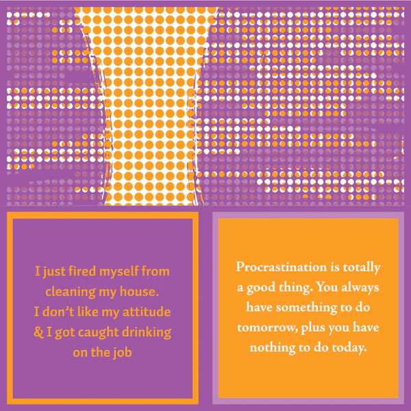 Procrastinate Cocktail Napkin