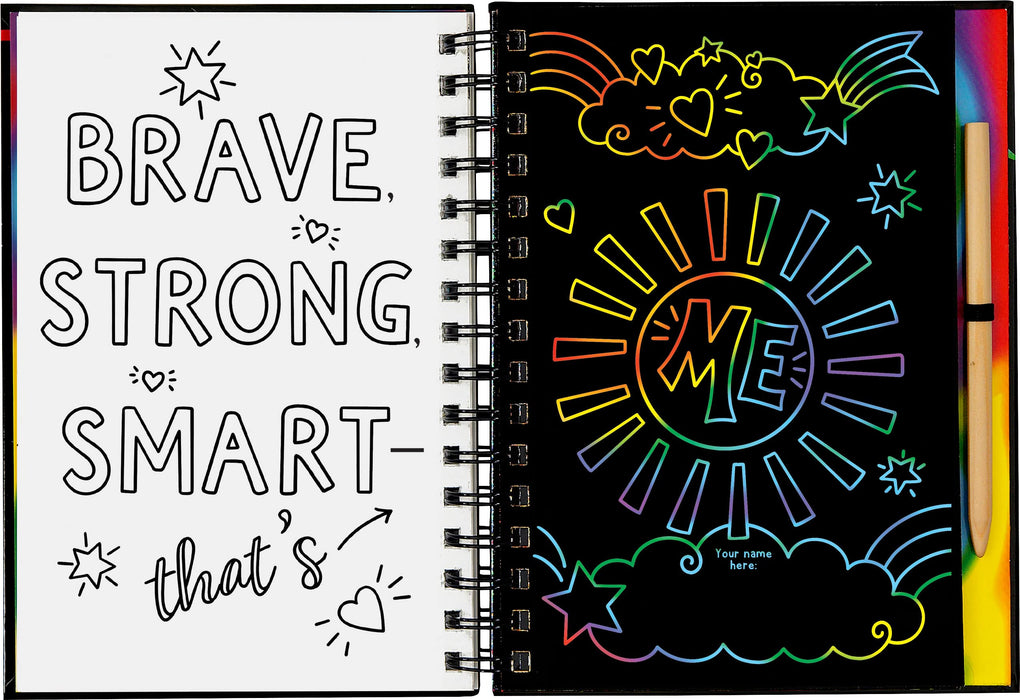 Scratch & Sketch Brave Strong Smart