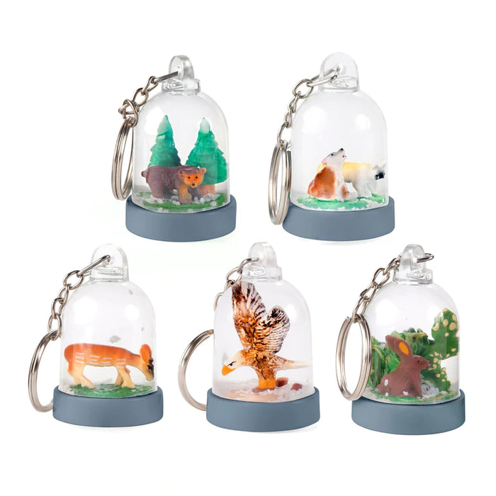 Mini Snow Globe Keychain