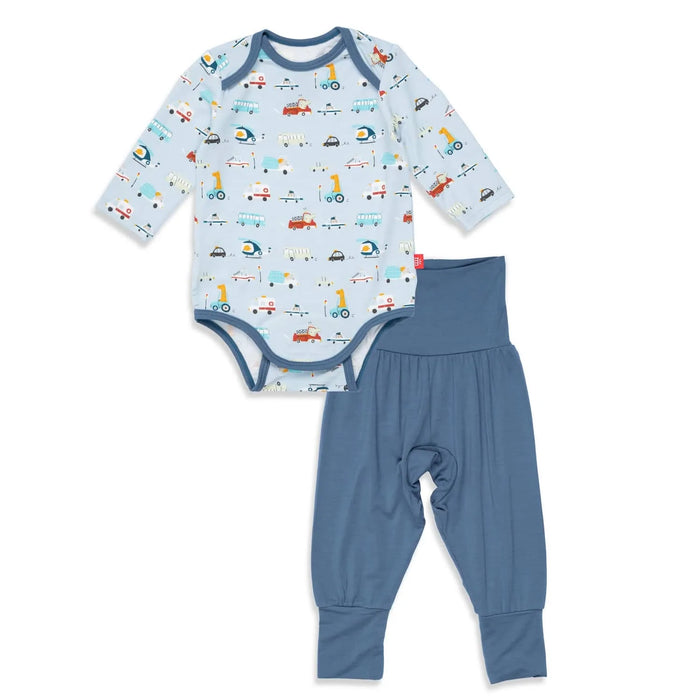 Giraffic Jam Bodysuit & Pant 9-12m