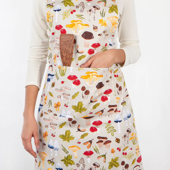 Field Mushrooms Apron