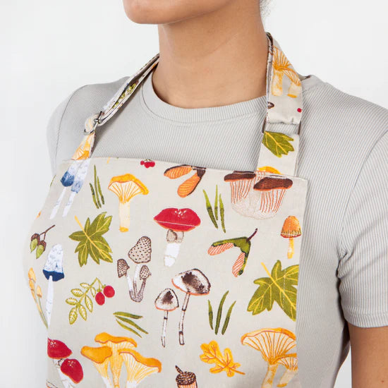 Field Mushrooms Apron