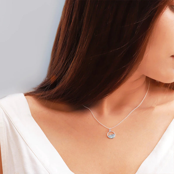Silver Mountain Necklace