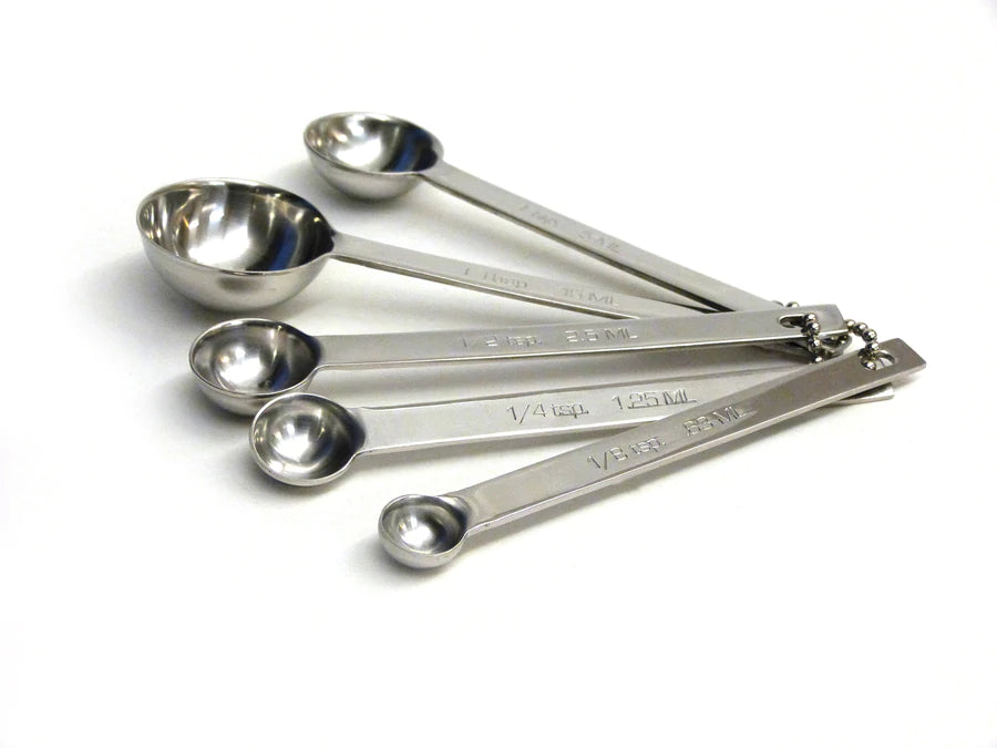 Stainless Measuring Spoons 5pc