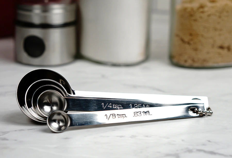Stainless Measuring Spoons 5pc