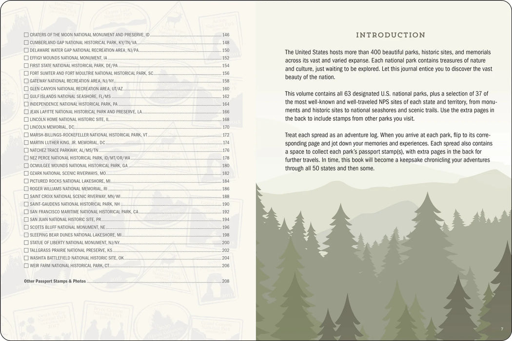 USA National Parks Journal