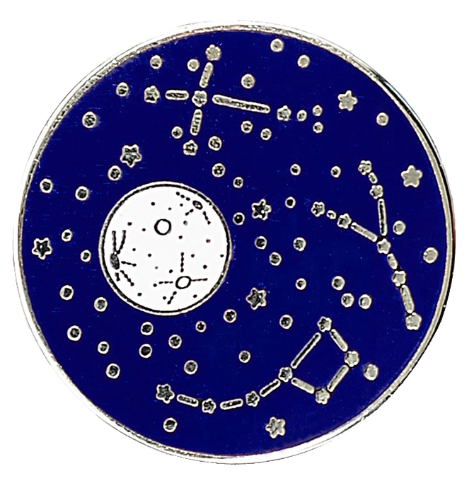 Constellations Enamel Pin