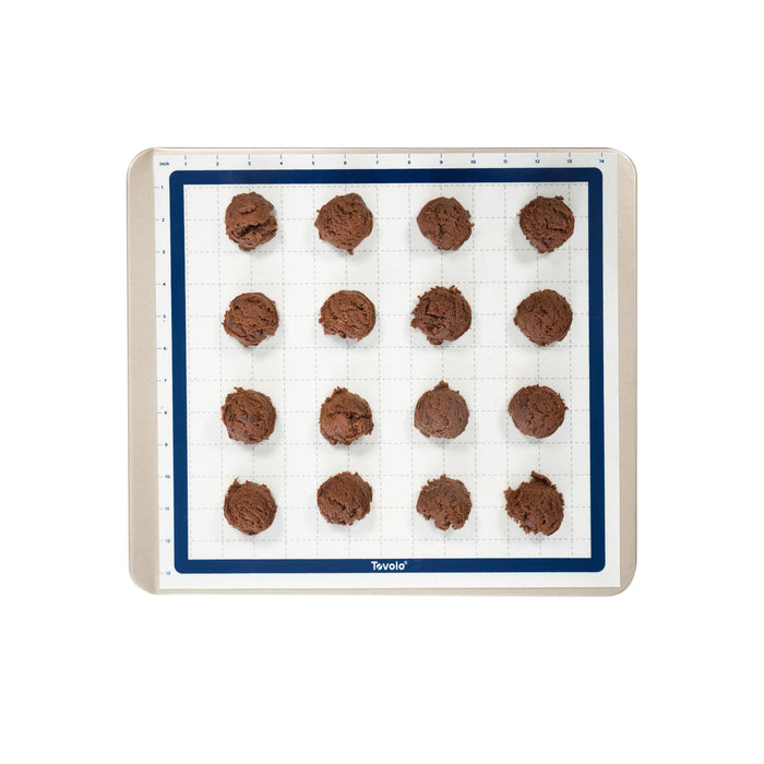 True Bake Cookie Baking Mat Indigo