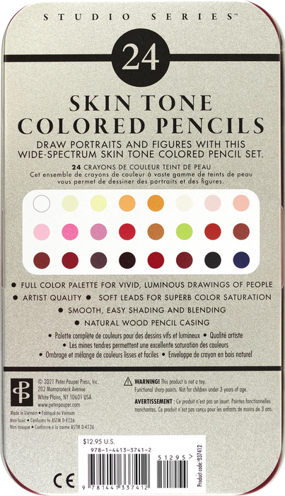 Skin Toned Colored Pencils