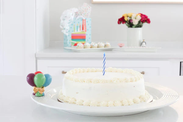 B9 Round Platter Stripes