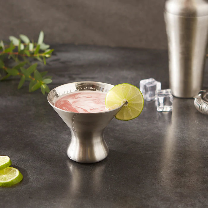 Stainless Steel Martini Glass