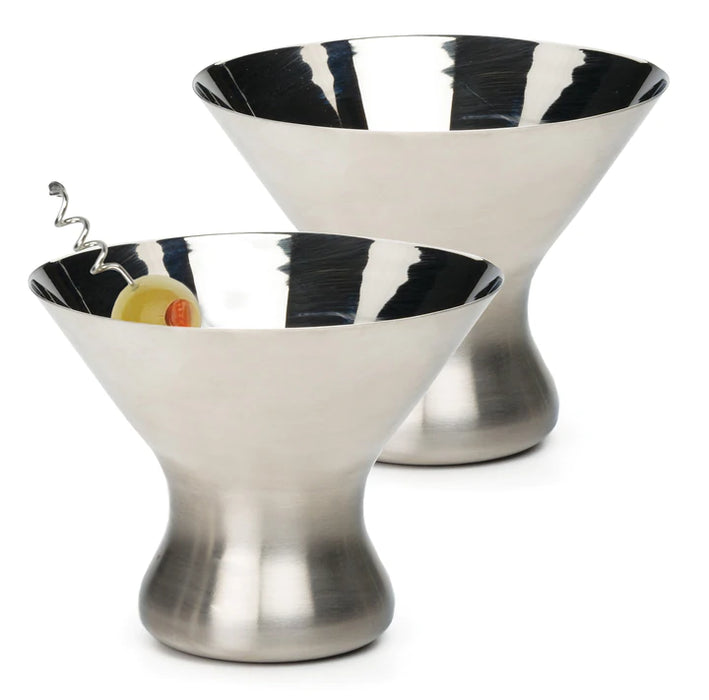 Stainless Steel Martini Glass
