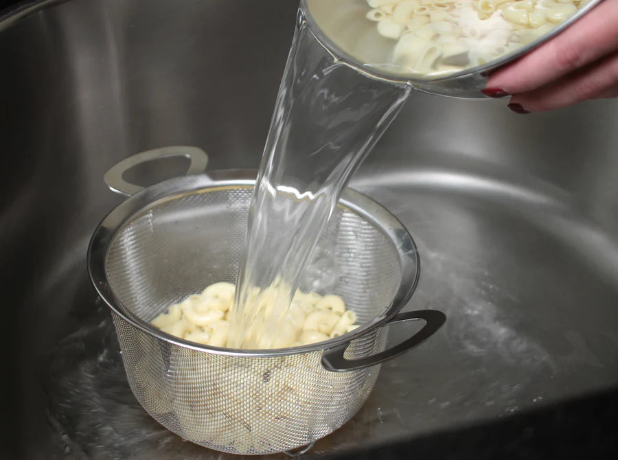 Wide Rim Mesh Basket