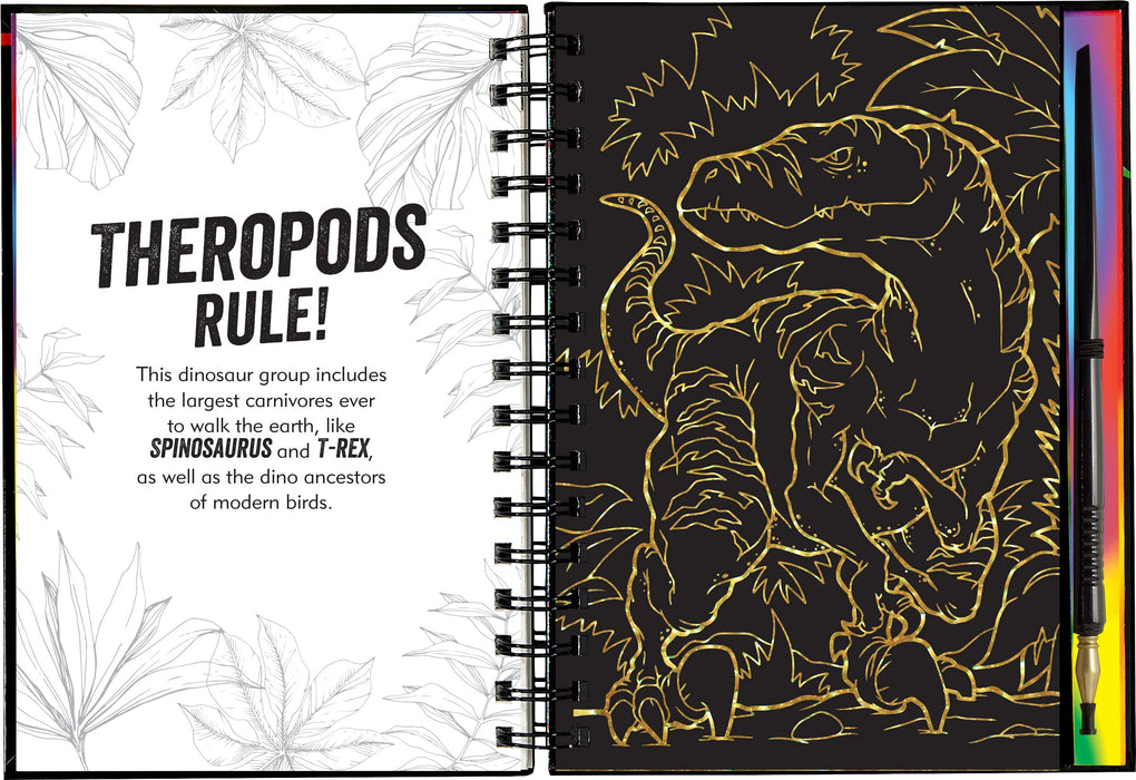 Scratch & Sketch Extreme Dinosaurs