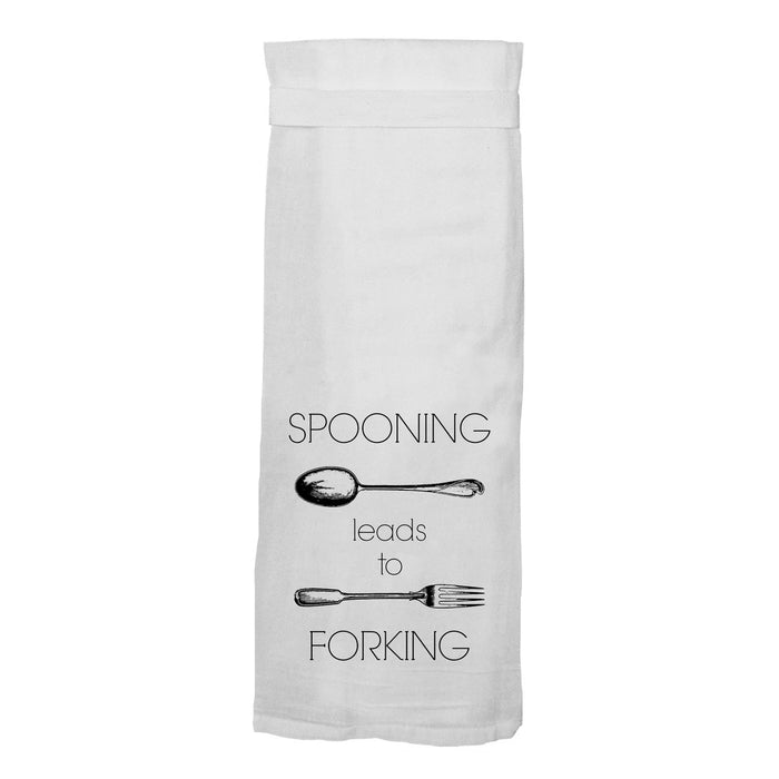 Spooning Leads To Forking Towel