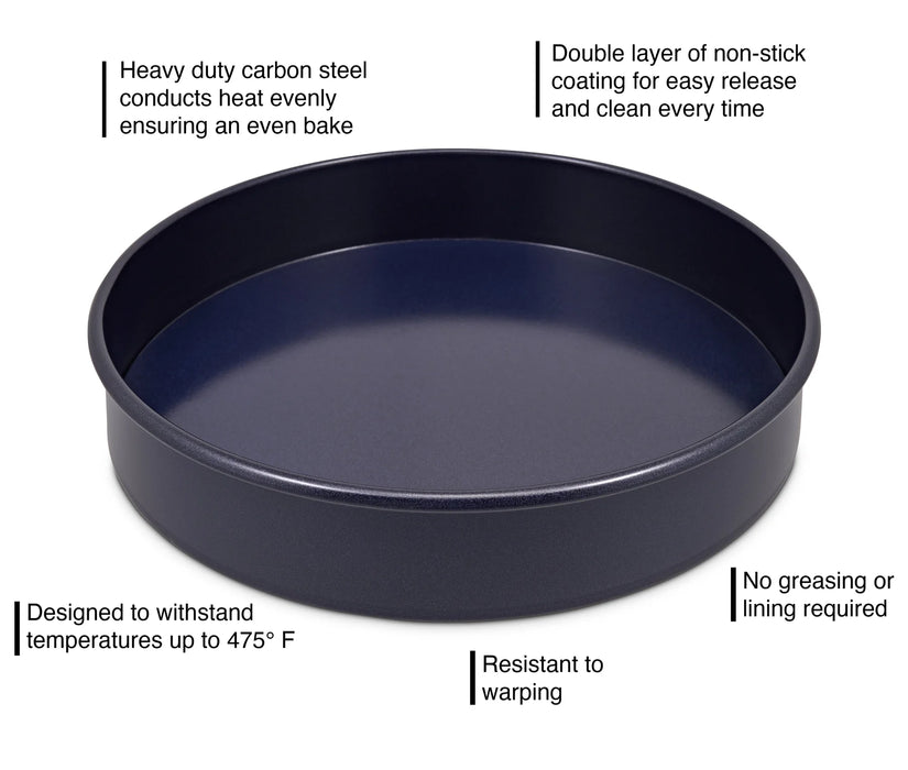 Removable Base Cake Pan 9"