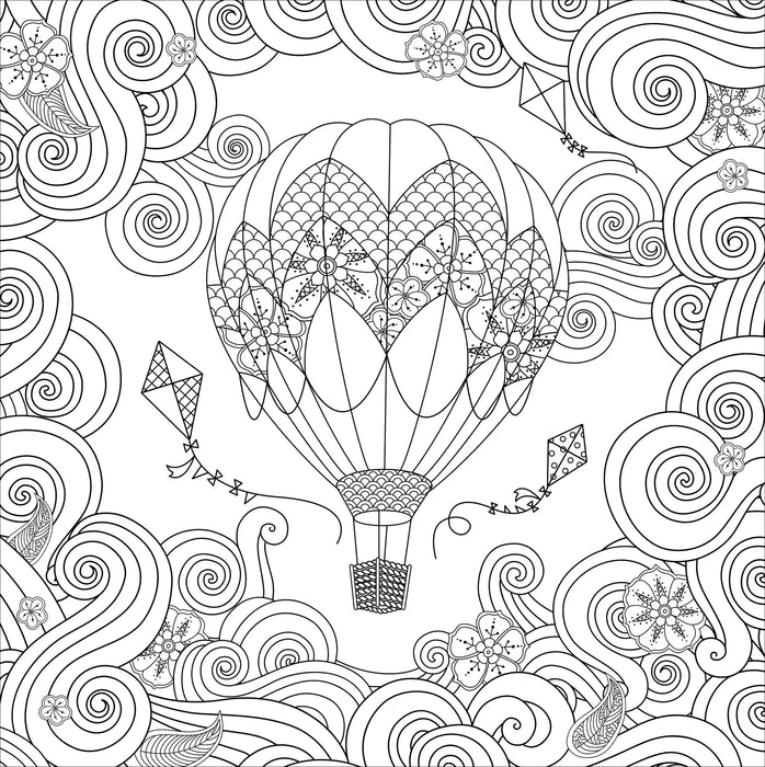 Boho Dreams Coloring Book