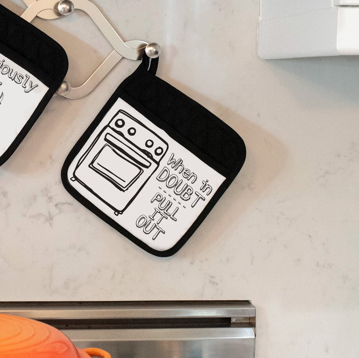 When In Doubt Potholder