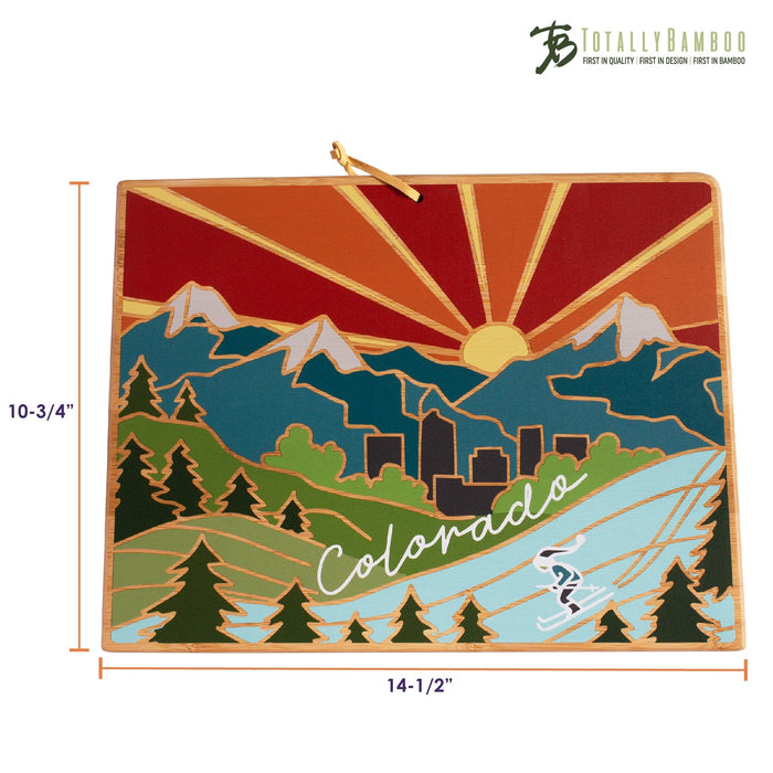 Colorado Summer Stokes Cutting Board