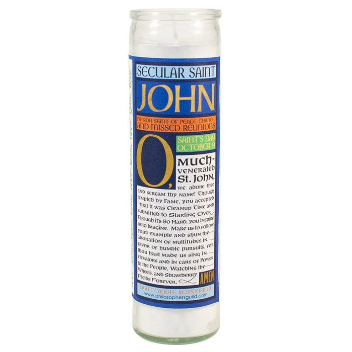 Secular Saint Candle John Lennon