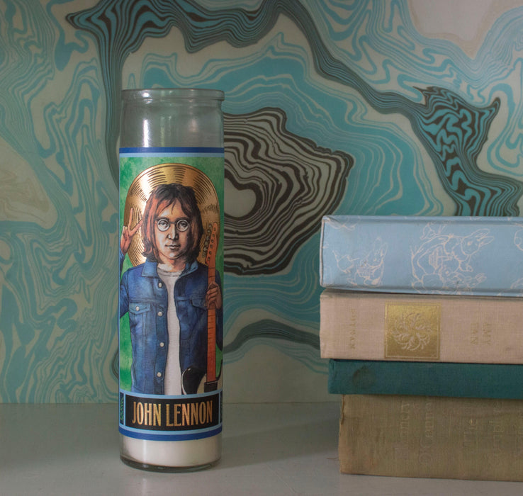 Secular Saint Candle John Lennon