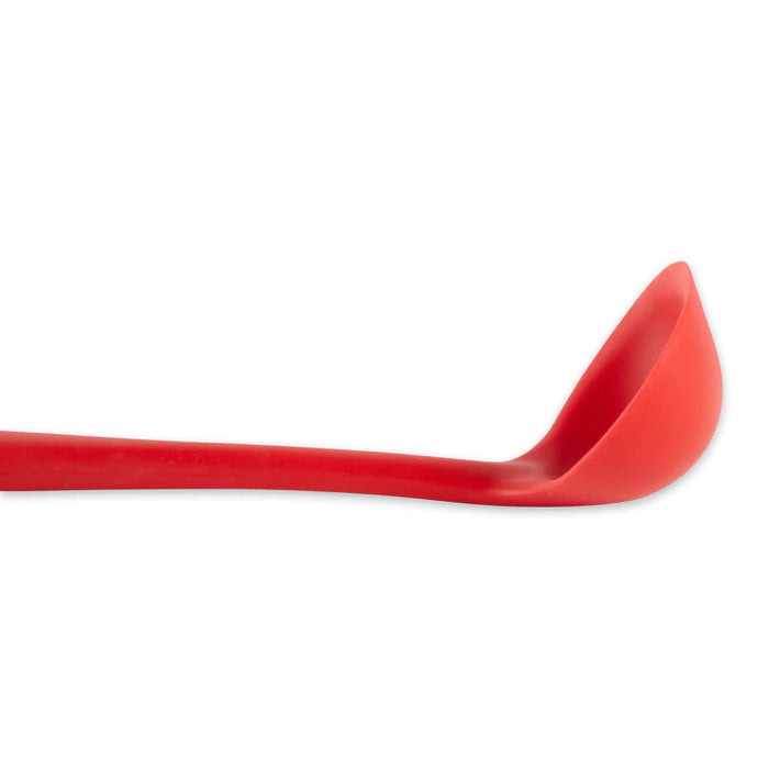 Red Silicone Ladle