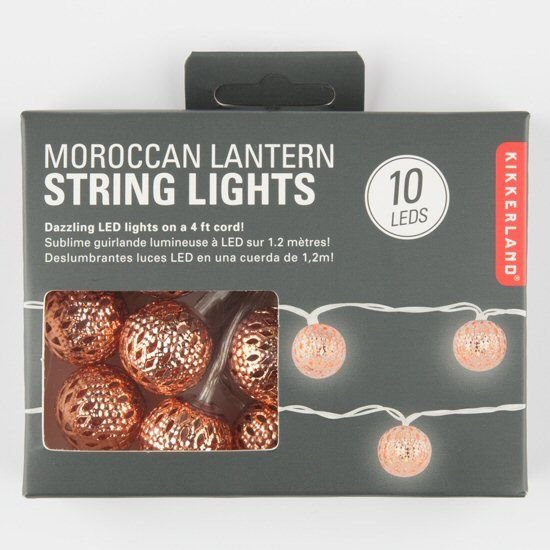 Moroccan Lantern String Lights