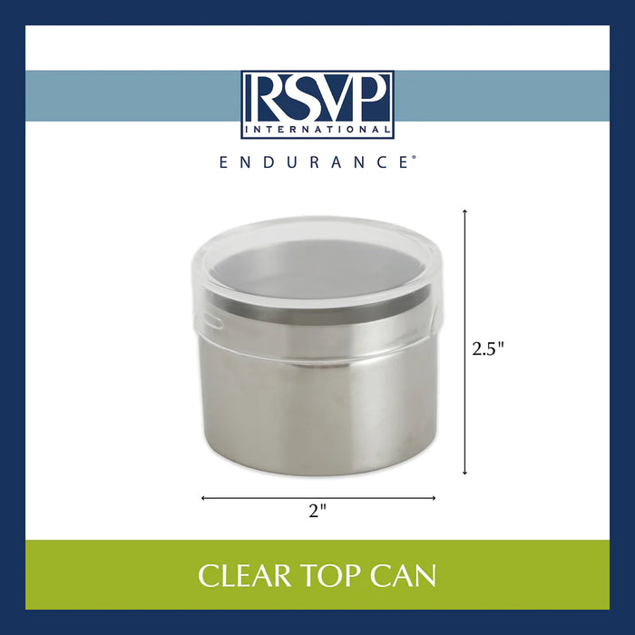 Magnetic Clear Top Cans