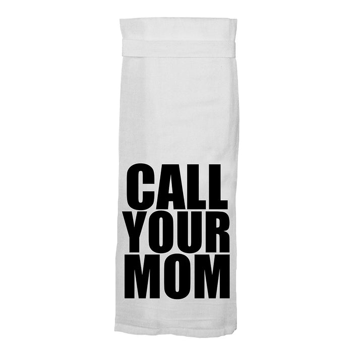 Call Your Mom Dish Towel